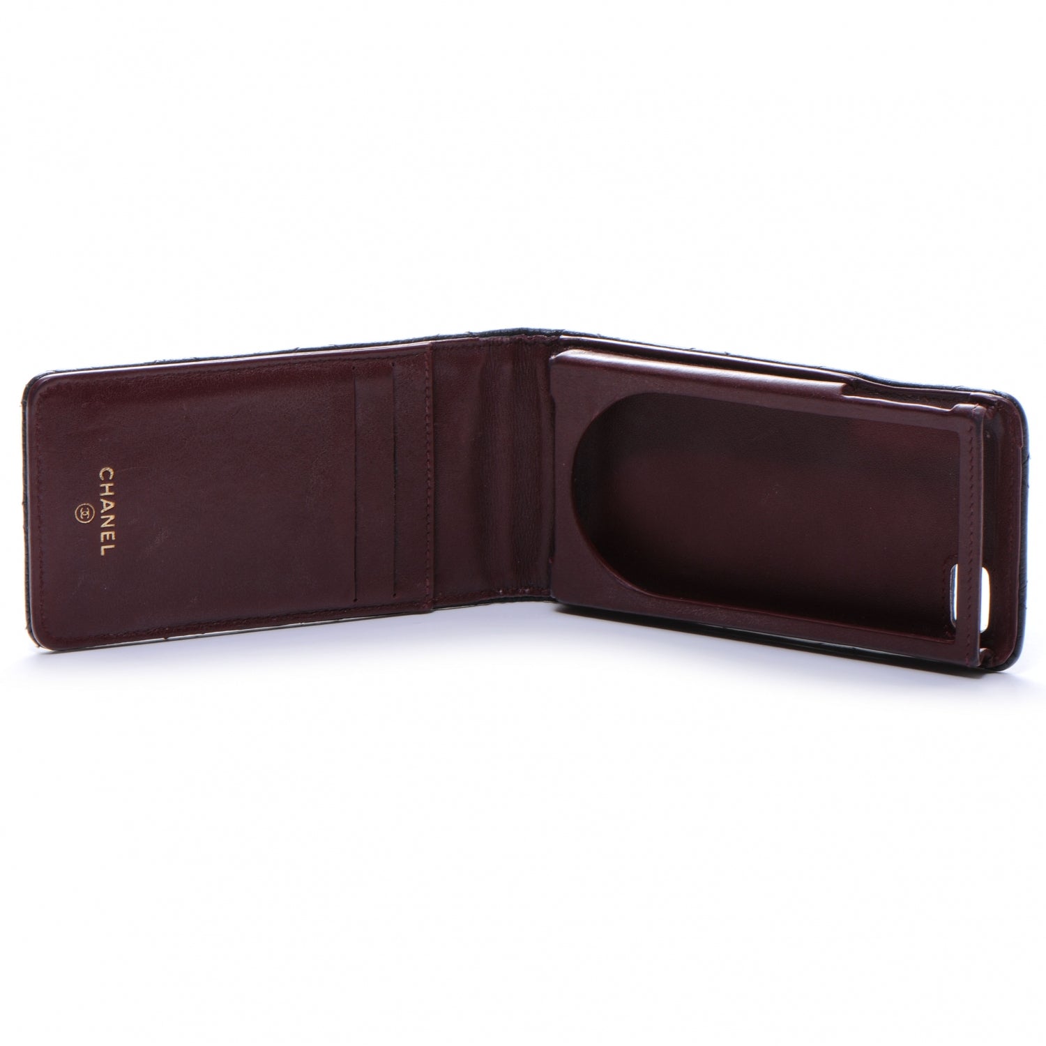 Chanel Caviar Quilted Etui iPhone 4 Case Holder Black 4 of 9
