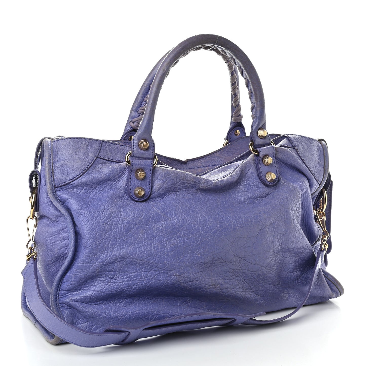 Agneau Giant 12 Gold Hardware City Mauve Light Mauve