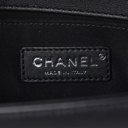 Chanel Calfskin Quilted Medium Boy Flap Black 6 of 8