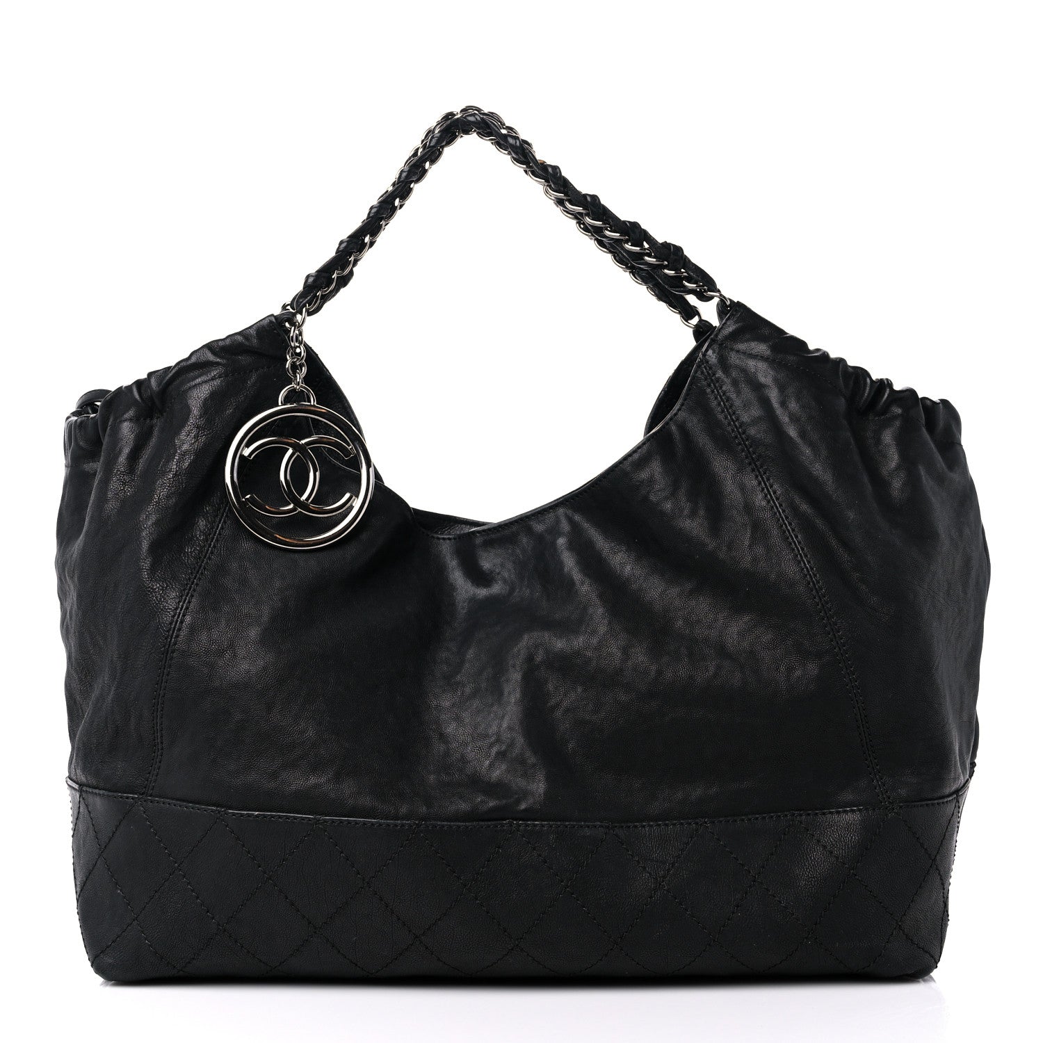 Chanel Calfskin Baby Coco Cabas Black 3 of 13