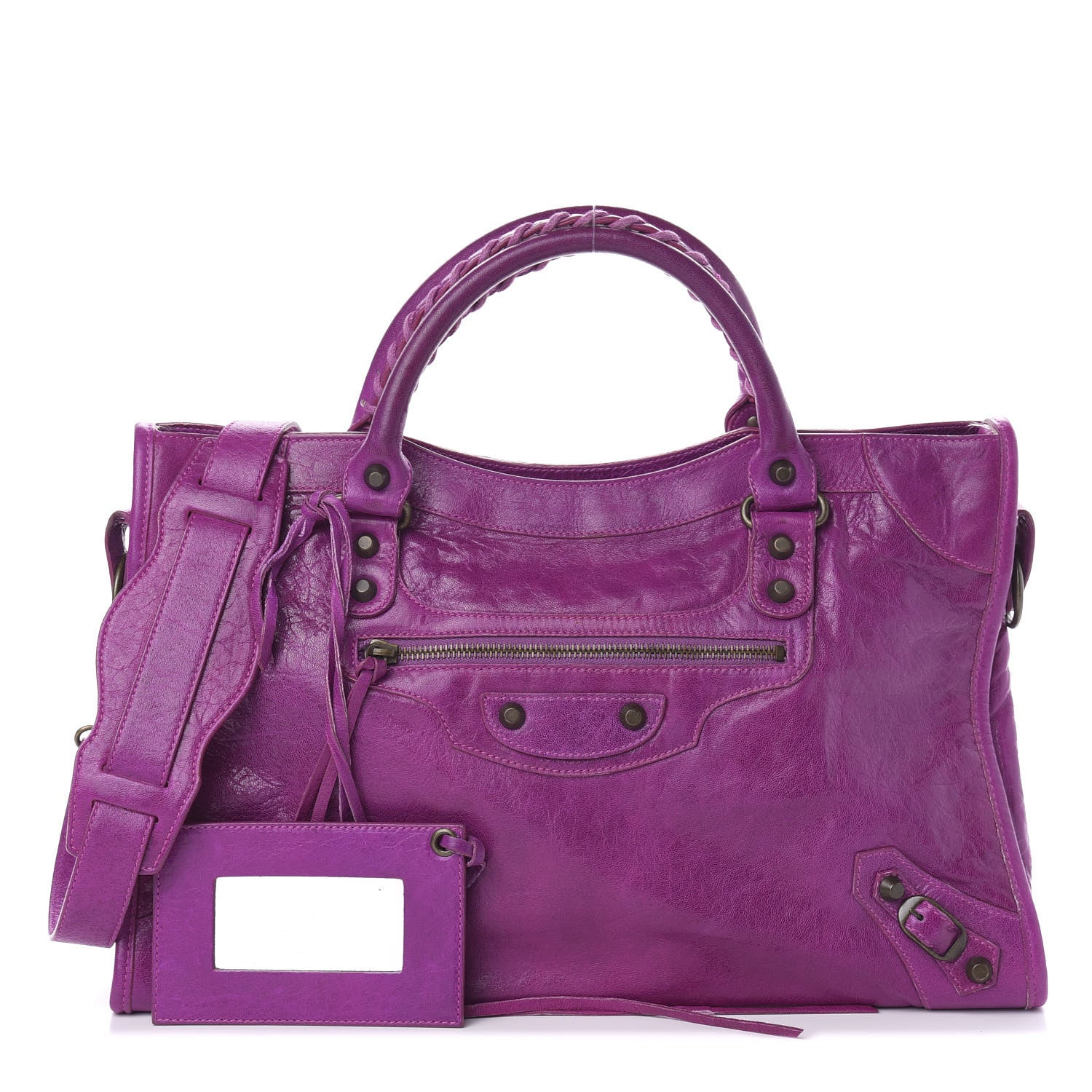 Balenciaga Agneau Classic Hardware City Magenta 1 of 11