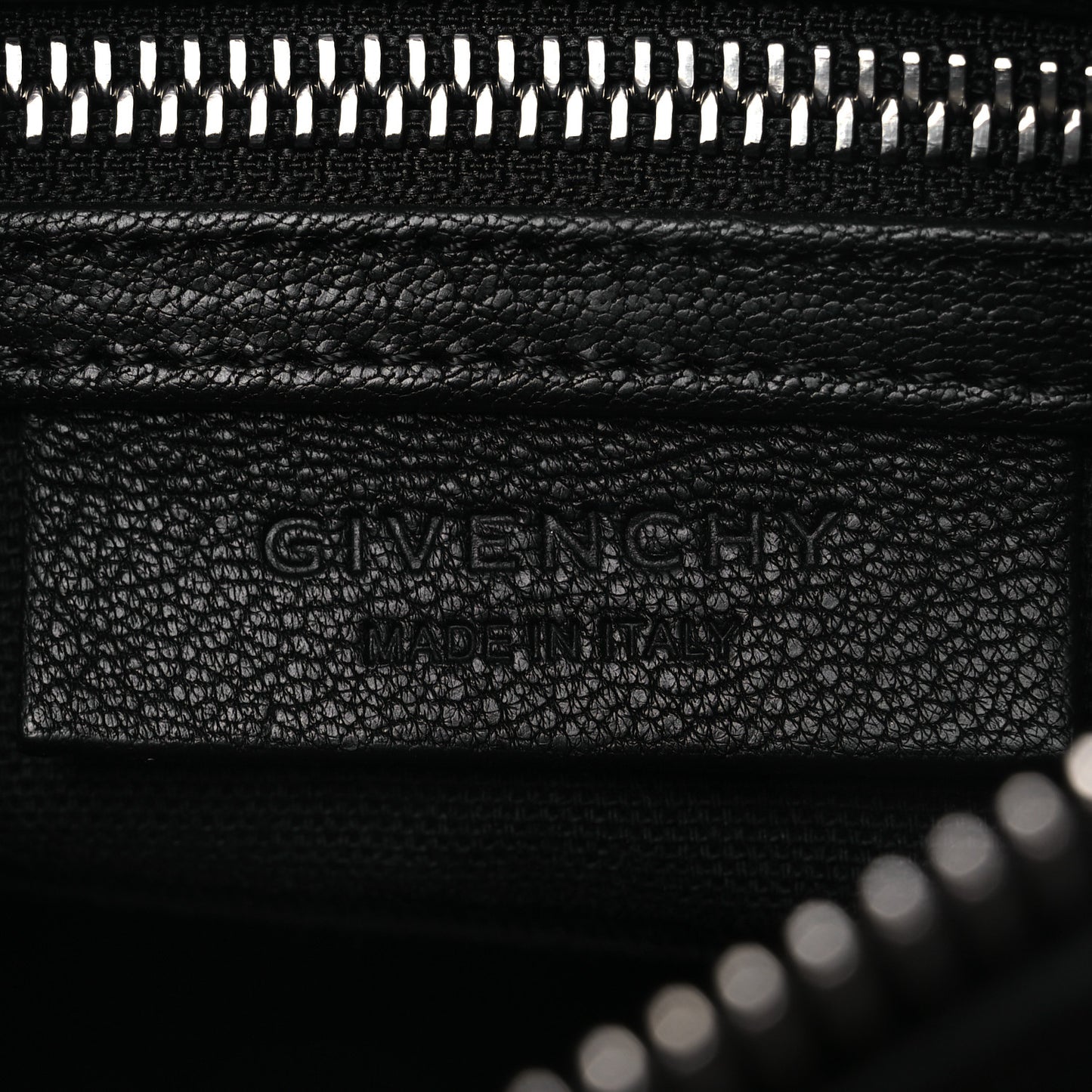 Sugar Goatskin Small Pandora Black