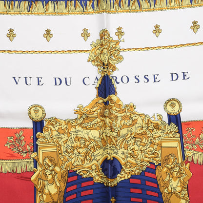 Hermes Silk Vue Du Carosse De La Galere La Reale Scarf 90 5 of 11