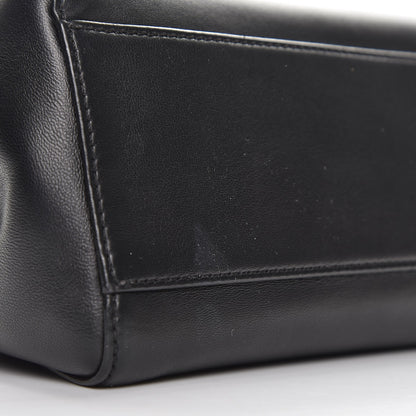 Fendi Nappa Mini Peekaboo Iconic Satchel Black 8 of 8