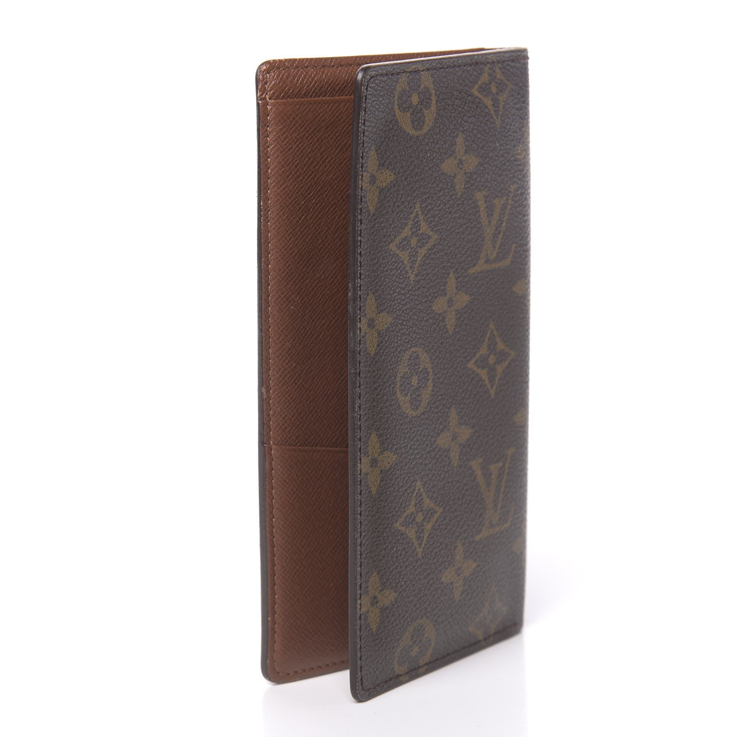 Louis Vuitton Monogram Porte Valeurs Checkbook Wallet 3 of 6