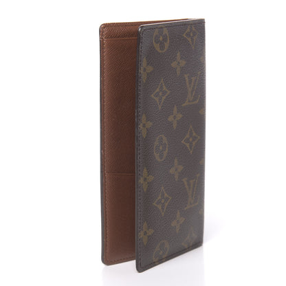 Louis Vuitton Monogram Porte Valeurs Checkbook Wallet 3 of 6