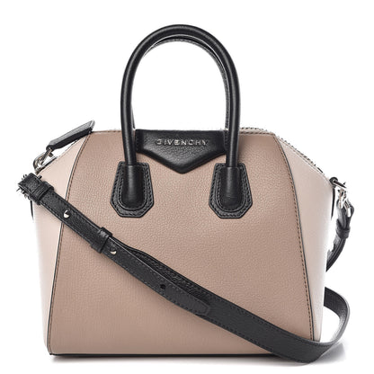 Givenchy Sugar Goatskin Mini Tri-Color Antigona Linen 1 of 11