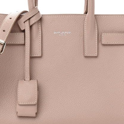 Saint Laurent Grained Calfskin Nano Sac De Jour Antique Rose 9 of 12