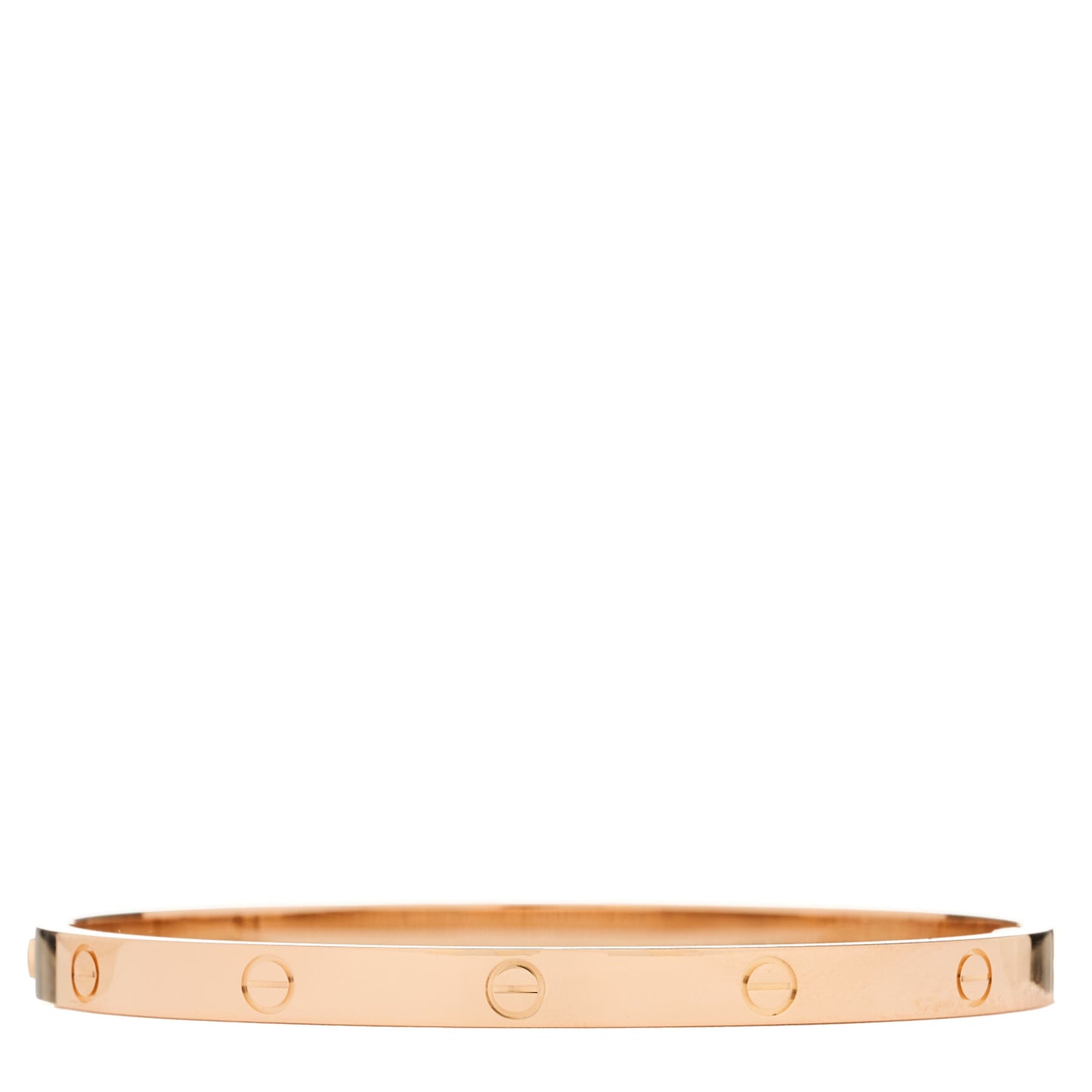 18K Pink Gold Medium LOVE Bracelet 18