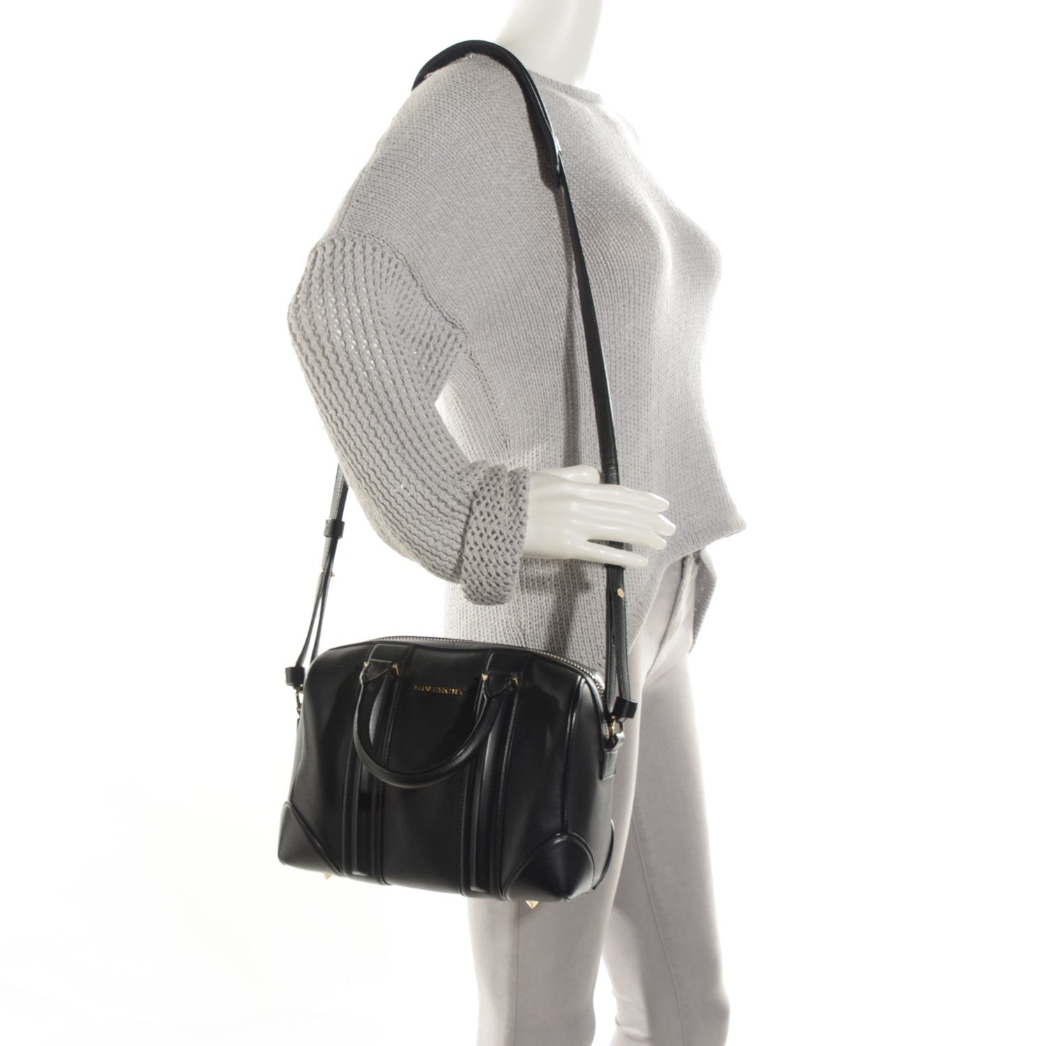 Givenchy Calfskin Mini Lucrezia Black 2 of 7