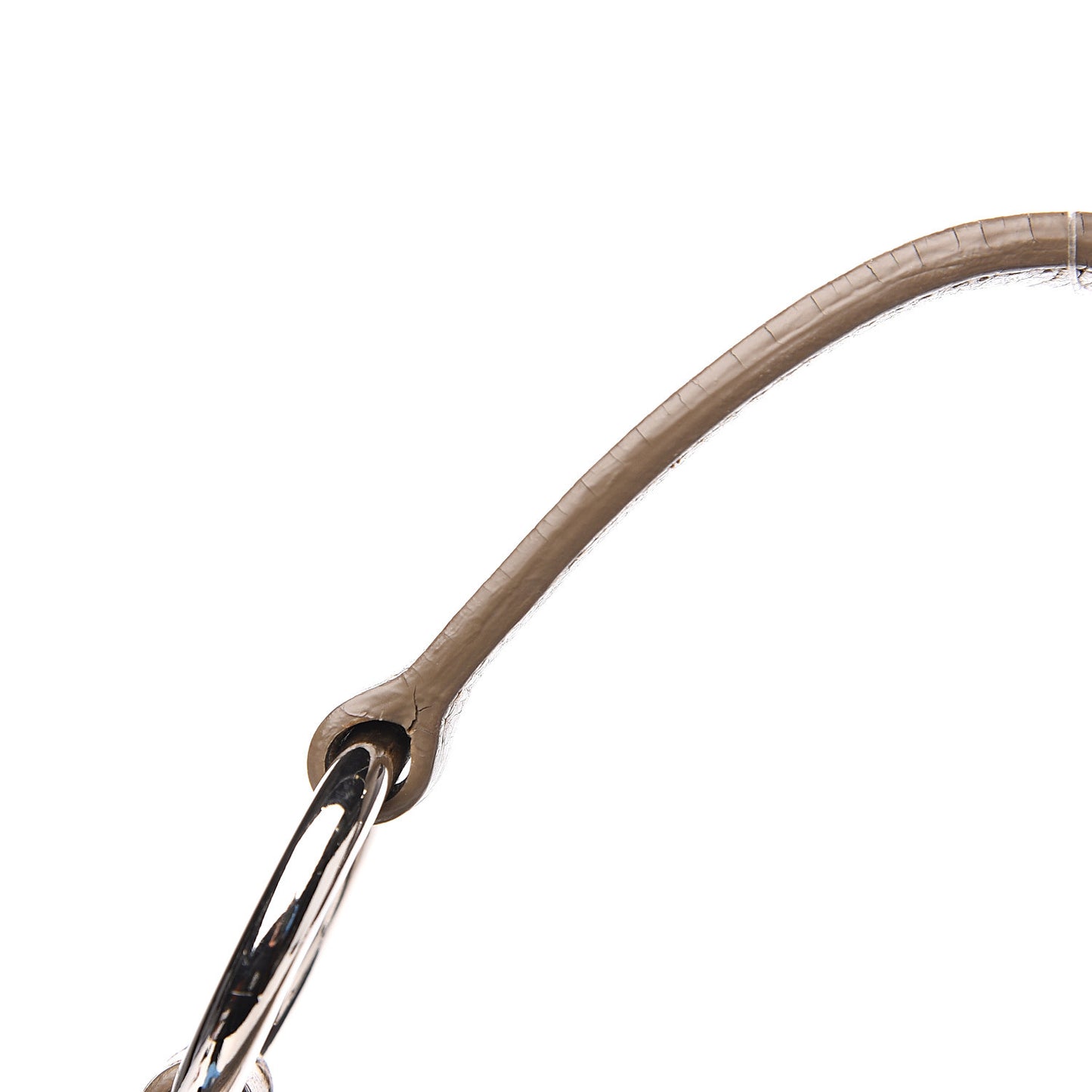 Metallic Vitello Daino Pushlock Flap Shoulder Bag Gold