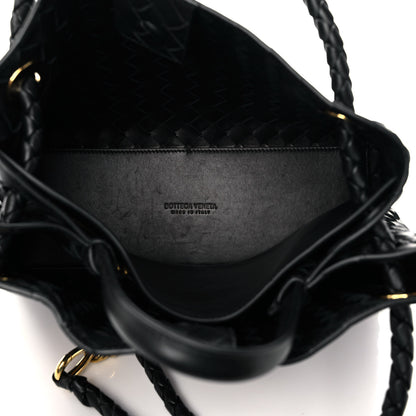 Bottega Veneta Nappa Intrecciato Medium Andiamo Shoulder Bag Black 5 of 8