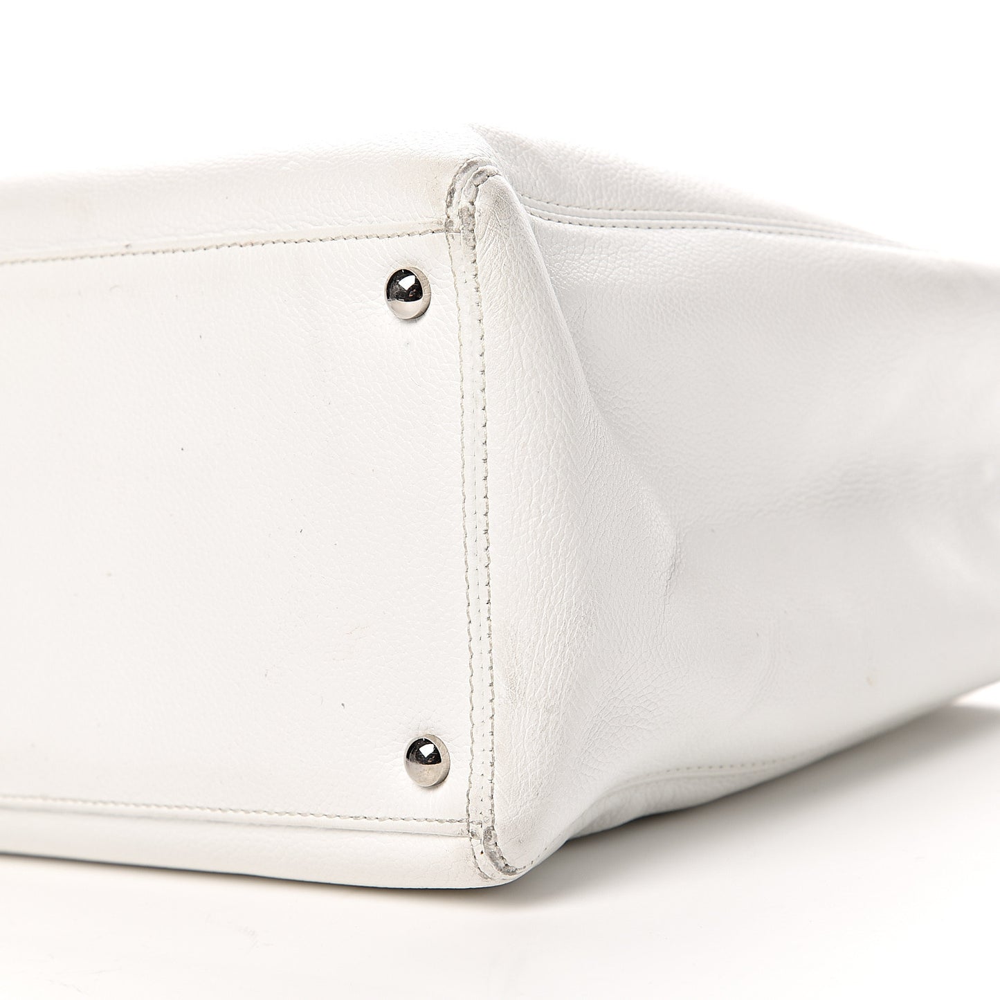 Caviar Cerf Executive Shopper Tote White