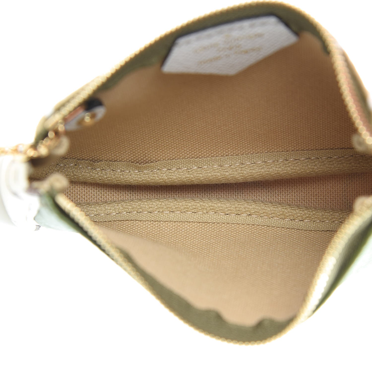 Louis Vuitton Monogram Giant Micro Pochette Accessories Kaki White 5 of 8