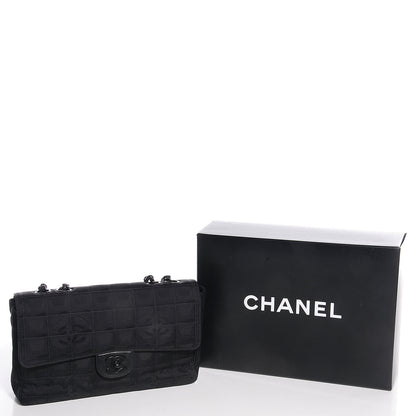 Chanel Nylon Travel Flap Black 5 of 9
