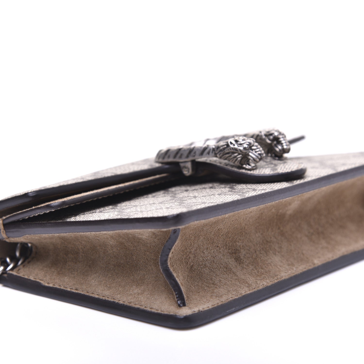 Gucci GG Supreme Monogram Super Mini Dionysus Shoulder Bag Taupe 6 of 14