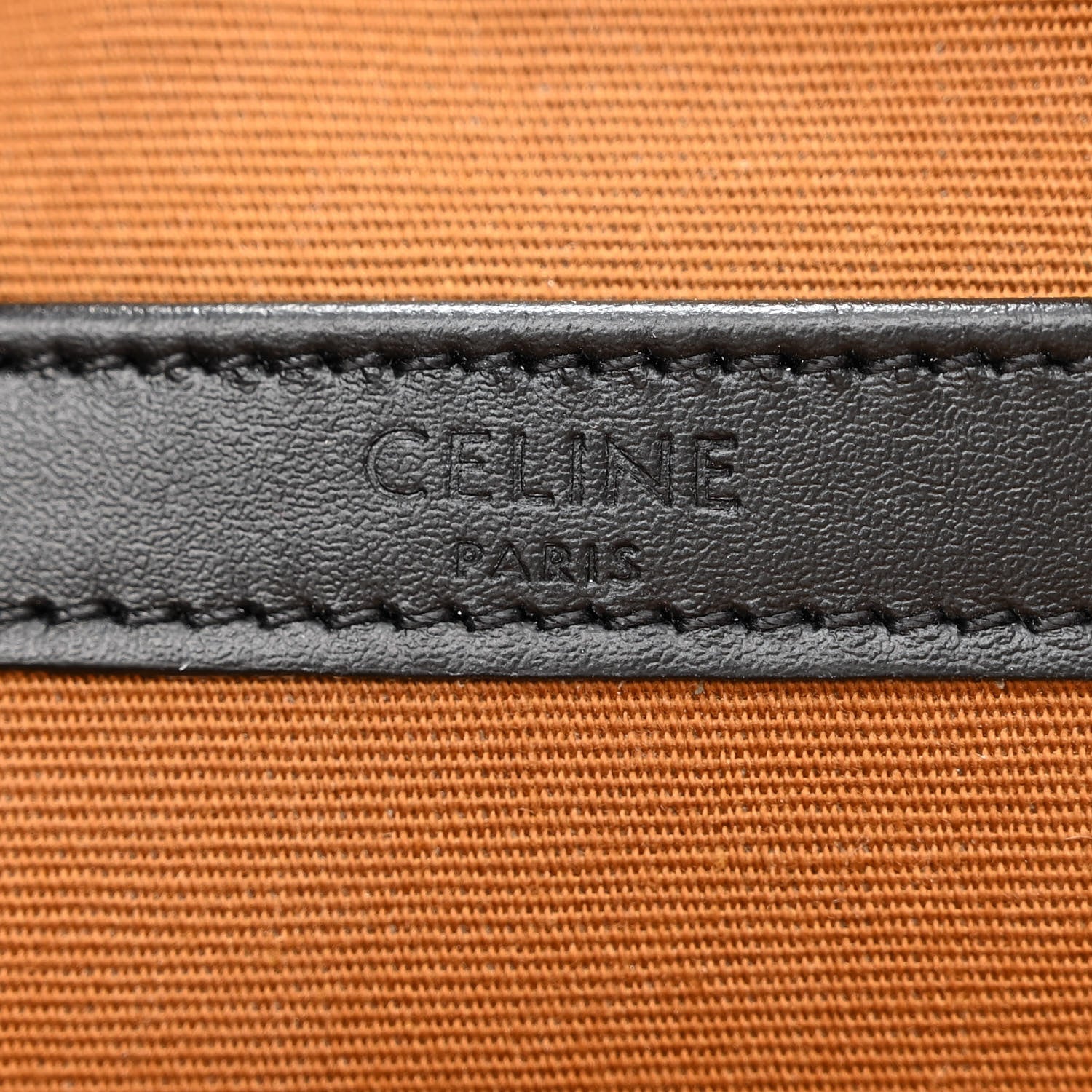 Celine Triomphe Canvas Medium Messenger Bag Black 6 of 10