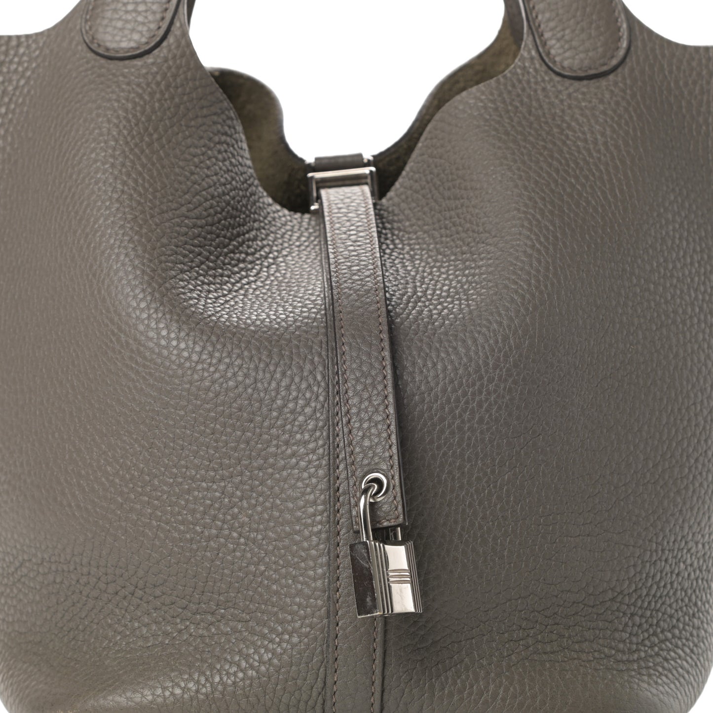 Taurillon Clemence Picotin Lock 22 MM Etain
