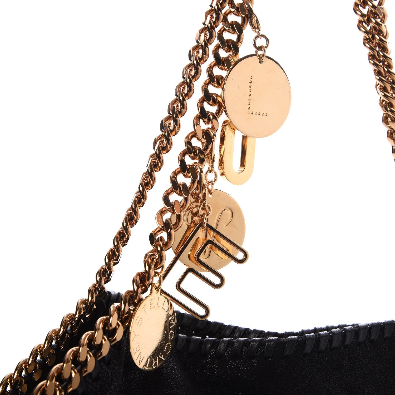 Stella McCartney Shaggy Deer Small Falabella Tote Black 11 of 11