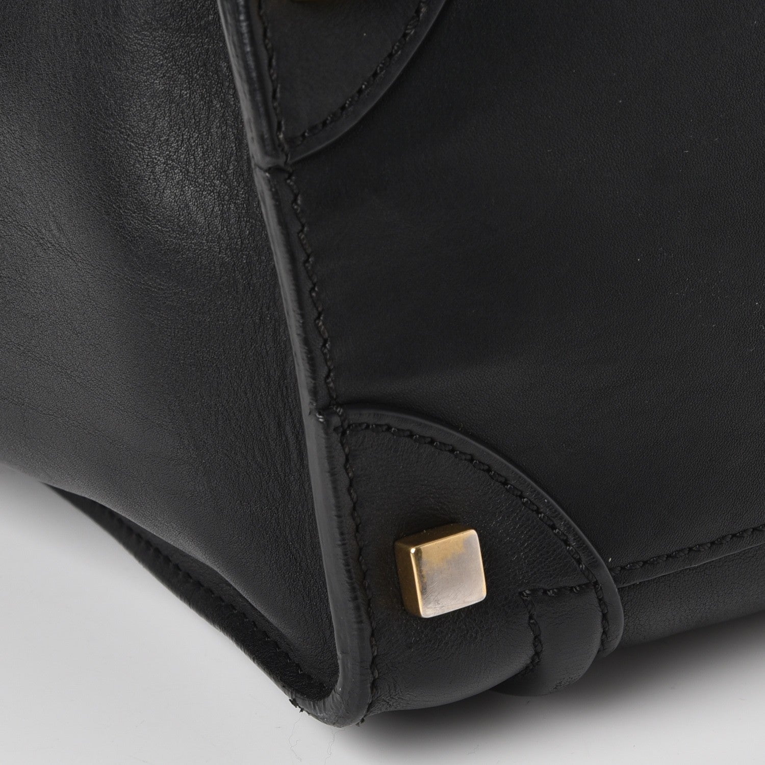 Celine Smooth Calfskin Micro Luggage Black 16 of 17