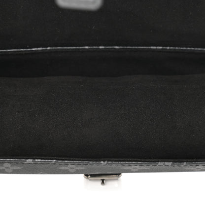 Louis Vuitton Monogram Eclipse 3 Watch Travel Case 6 of 11