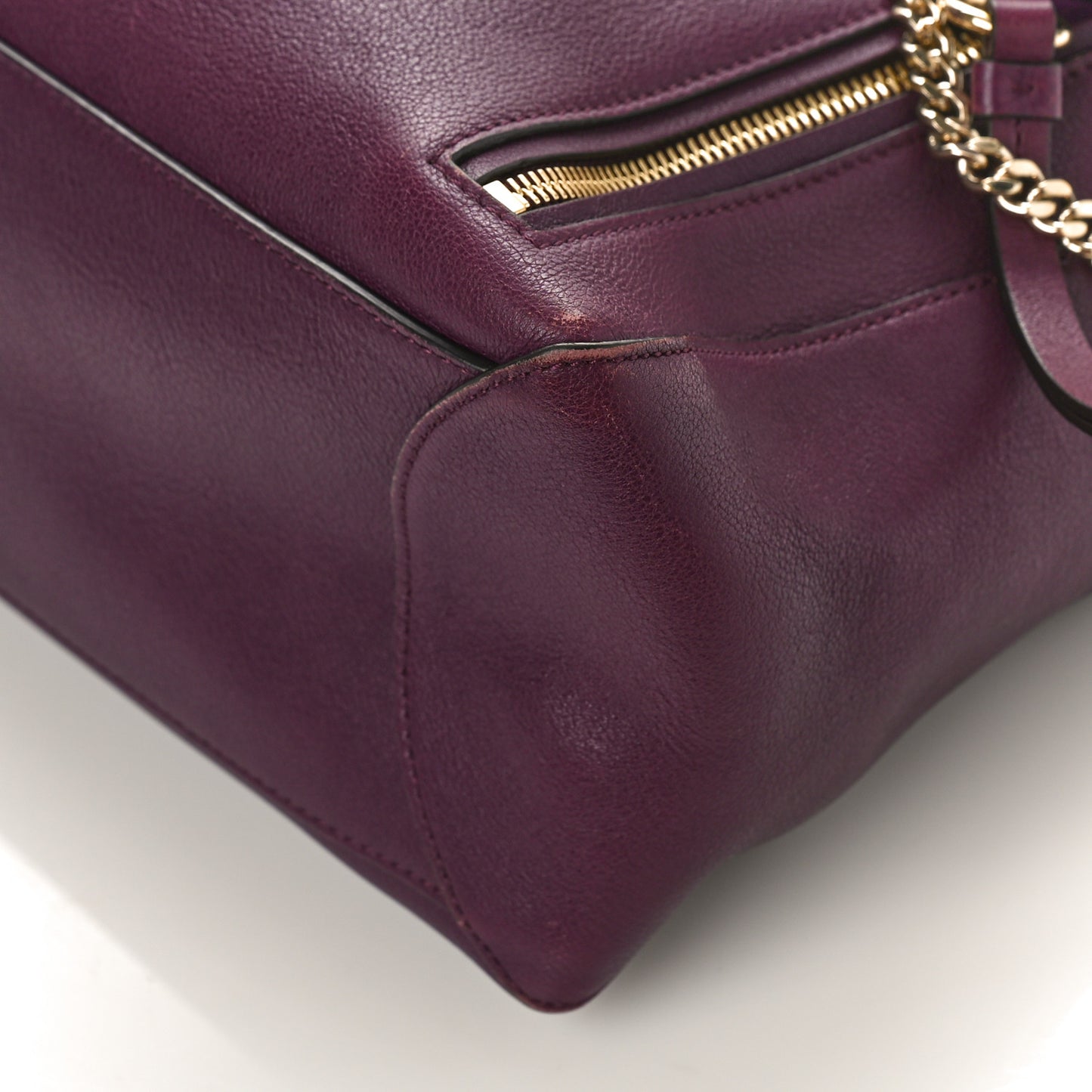 Calfskin Medium Faye Day Shoulder Bag Intense Violine
