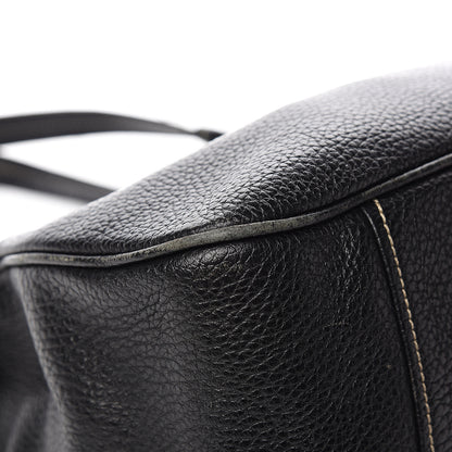Prada Vitello Daino Shoulder Bag Black 7 of 13