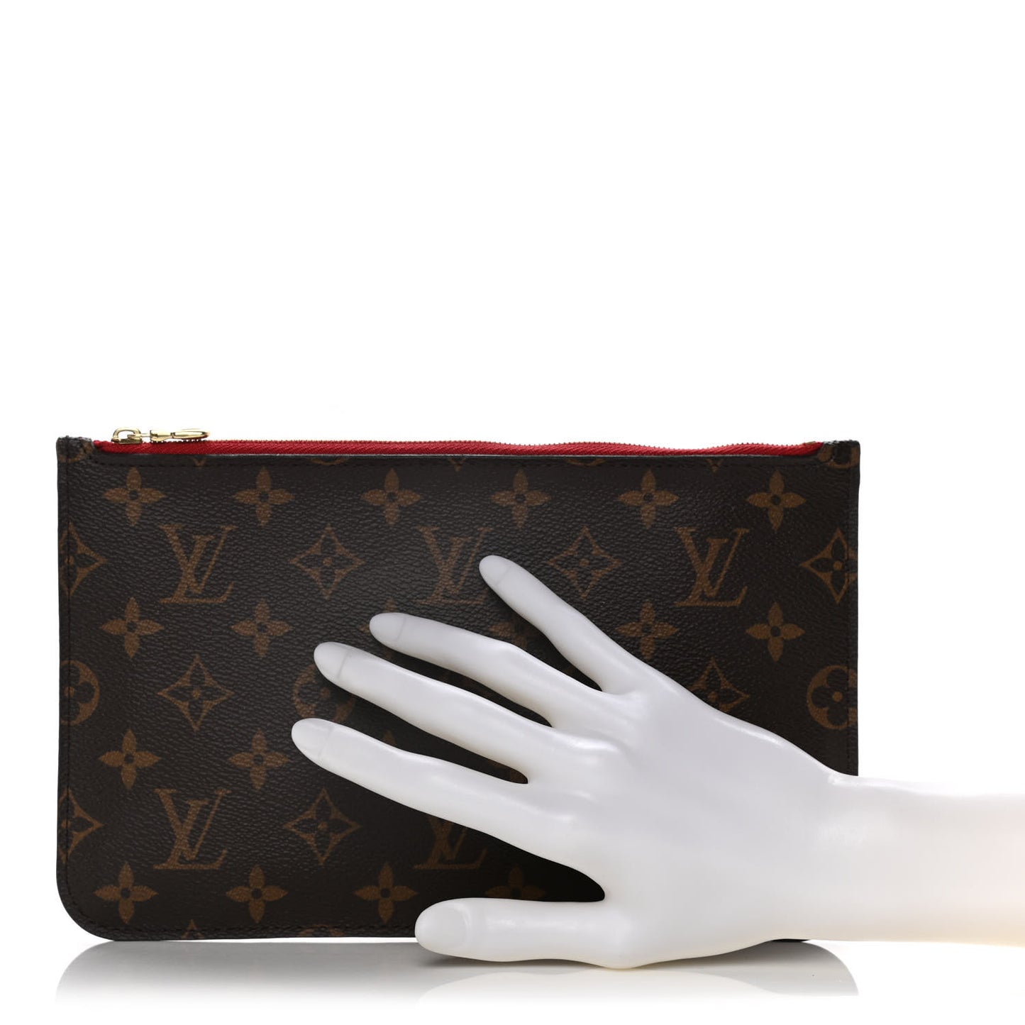 Monogram Neverfull MM GM Pochette Cherry