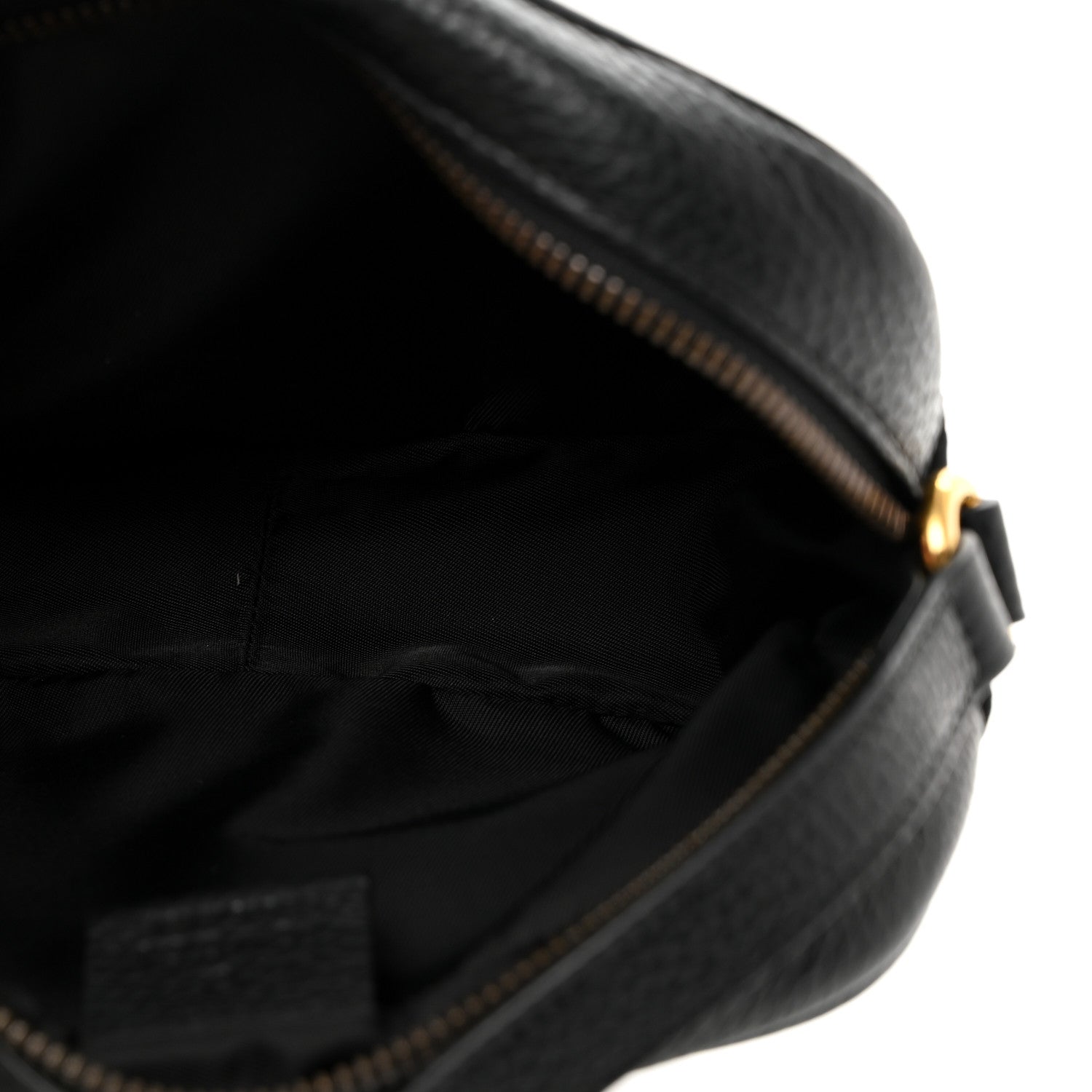 Gucci Pebbled Calfskin Mini Soho Disco Bag Black 5 of 10