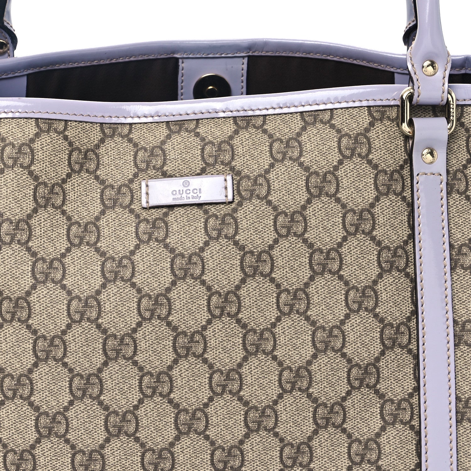 Gucci GG Plus Monogram Medium Joy Tote Purple 8 of 12