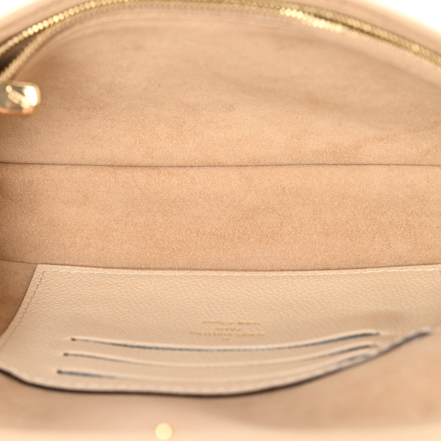 Louis Vuitton Empreinte Monogram Giant Ivy Wallet On Chain Cream 5 of 10