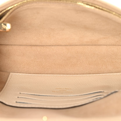 Louis Vuitton Empreinte Monogram Giant Ivy Wallet On Chain Cream 5 of 10