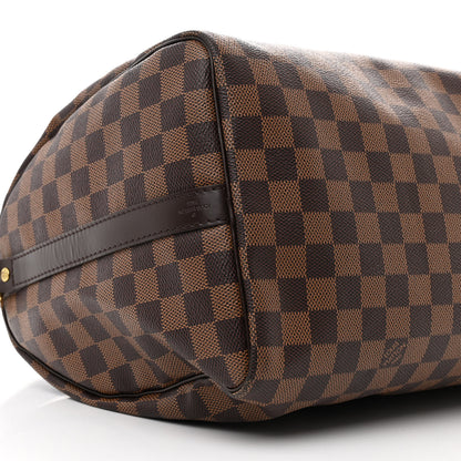 Louis Vuitton Damier Ebene Speedy Bandouliere 35 9 of 12