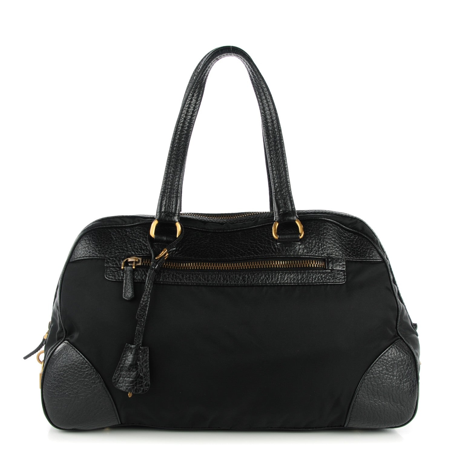 Prada Tessuto Nylon Bowler Black 1 of 6