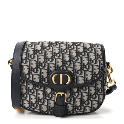 Christian Dior Oblique Medium Bobby Flap Blue 1 of 9