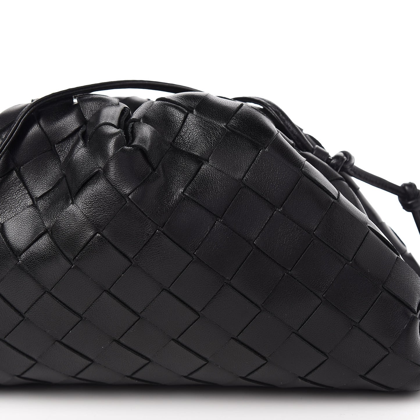 Nappa Intrecciato The Mini Pouch Black
