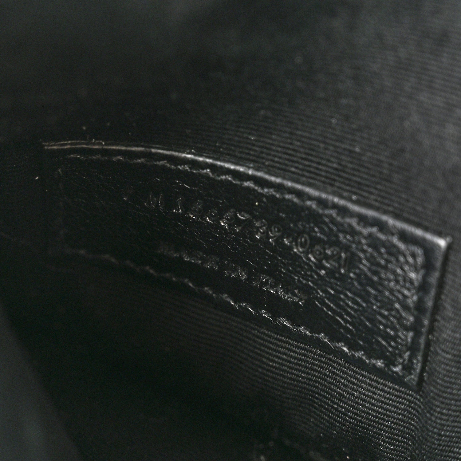 Saint Laurent Grain De Poudre Uptown Pouch Dark Beige 7 of 12