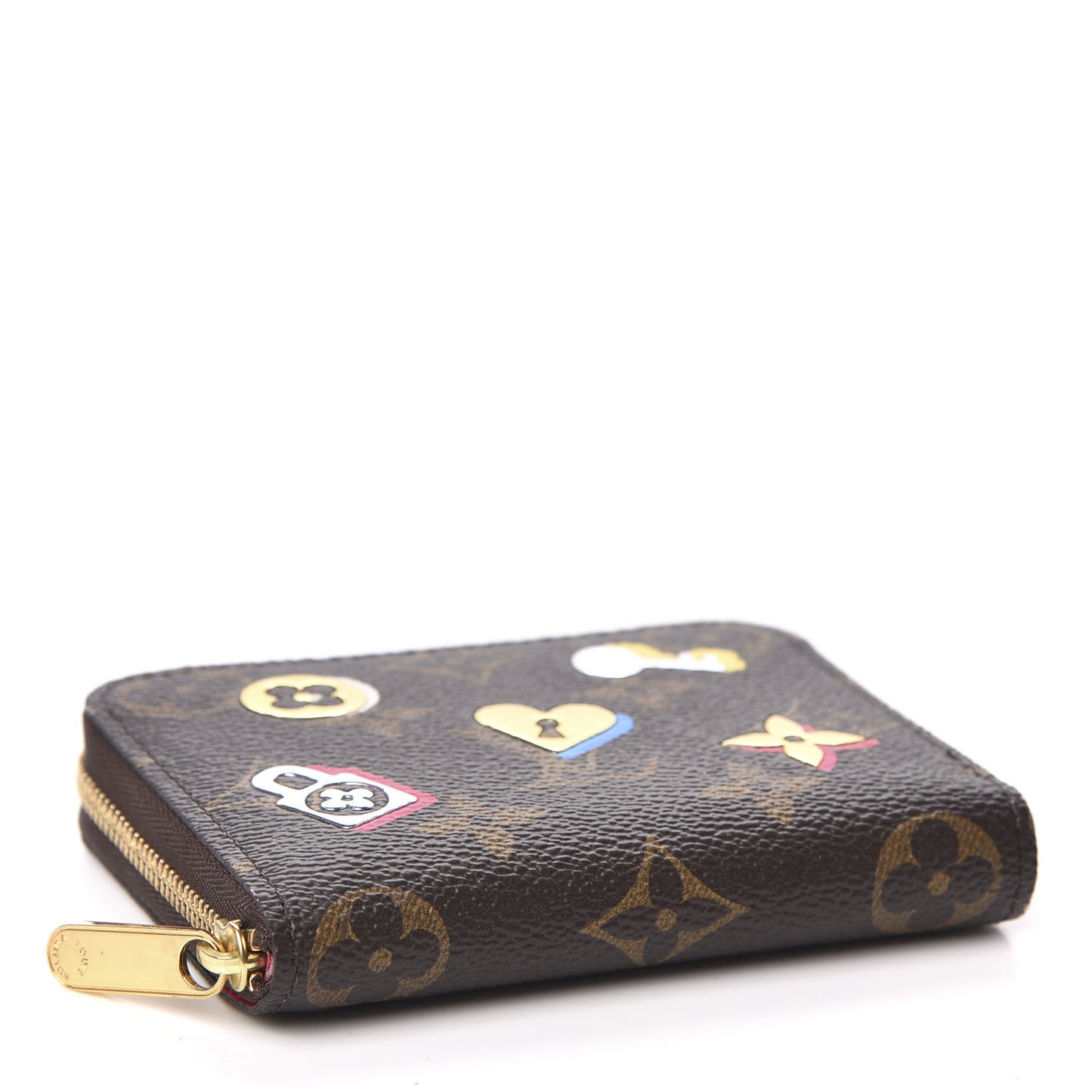 Monogram LV Love Lock Zippy Coin Purse