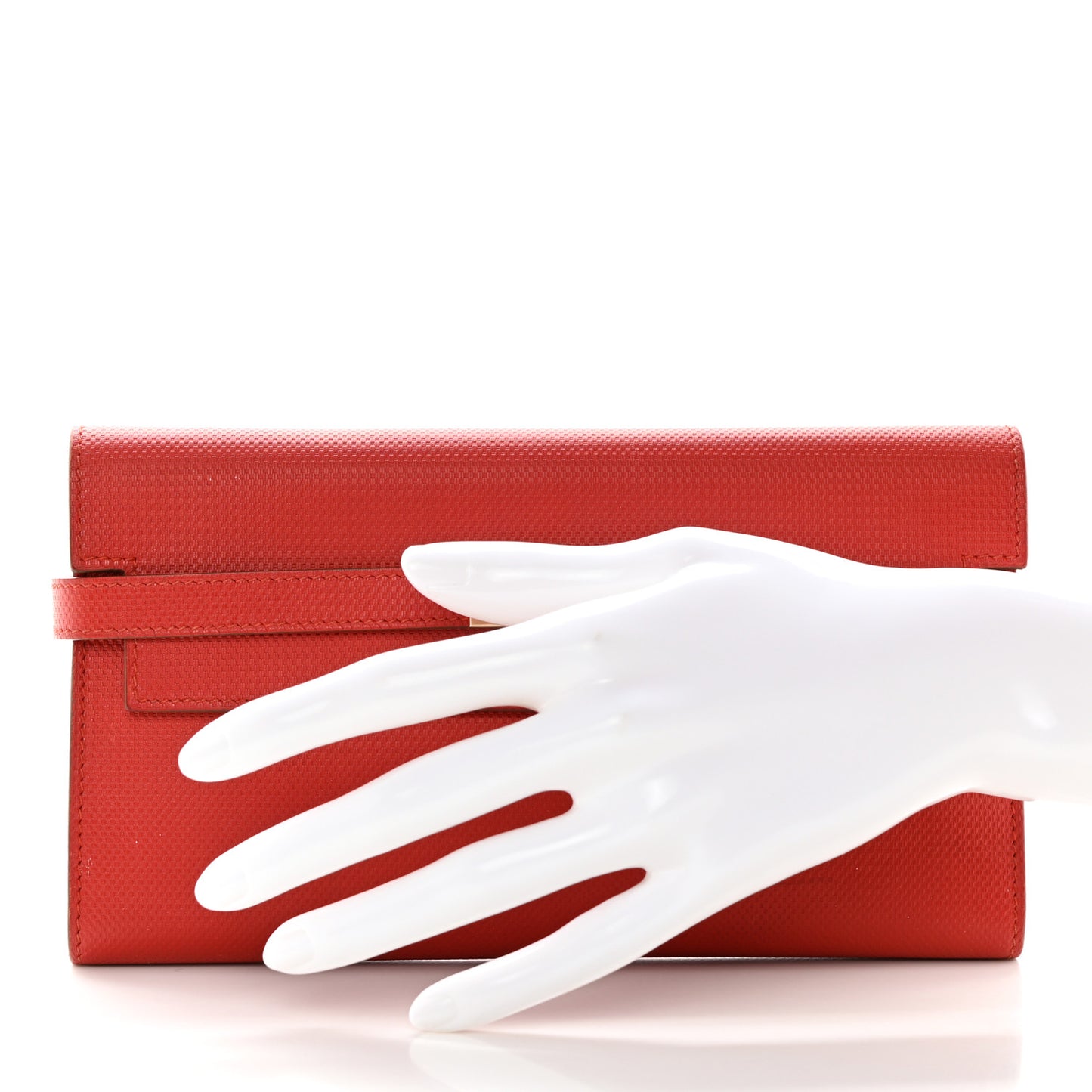Grain d'H Kelly Longue Wallet Sanguine