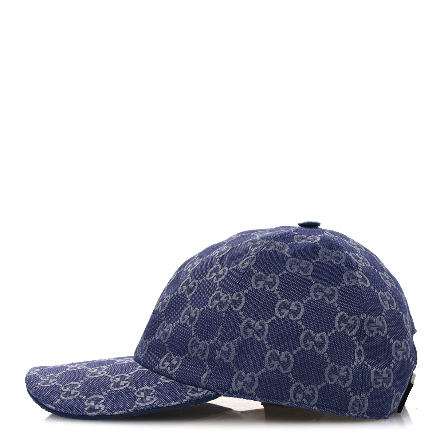Monogram New GG Baseball Hat S Blue Grey