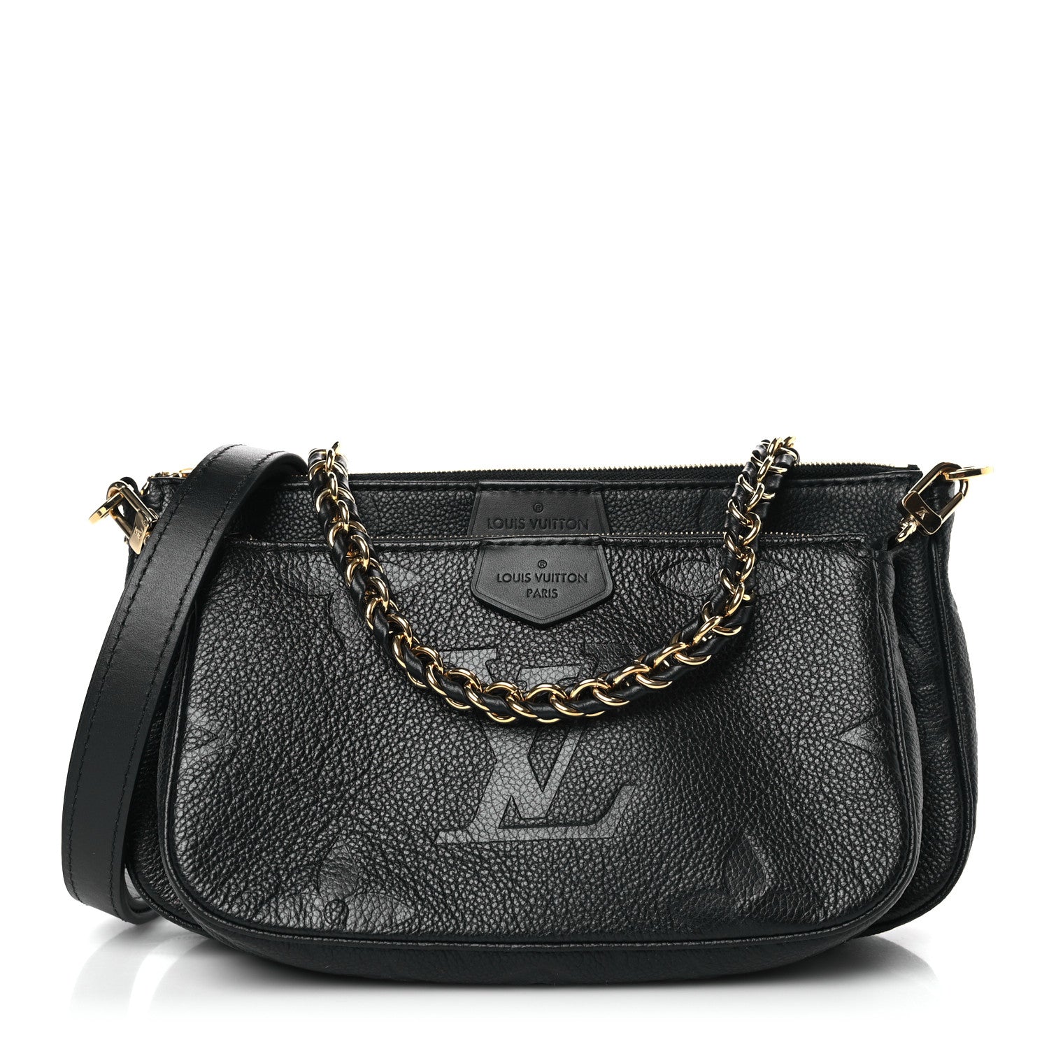 Louis Vuitton Empreinte Monogram Giant Multi Pochette Accessories Black 1 of 10