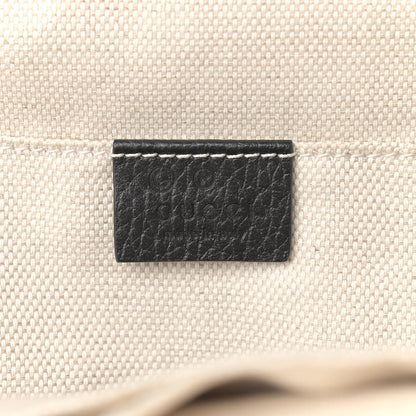 Gucci Pebbled Calfskin Soho Chain Backpack Black 6 of 9