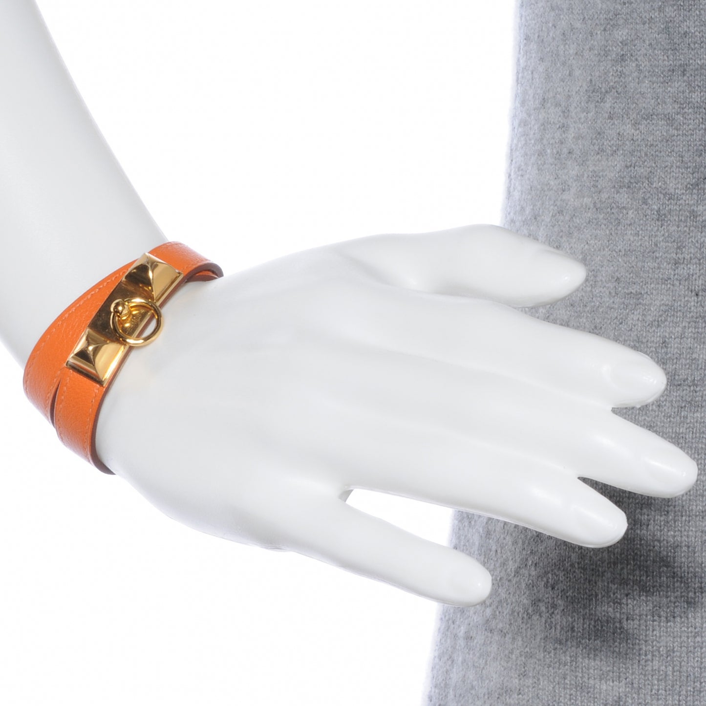Chamonix Rivale Double Tour Bracelet XS Orange