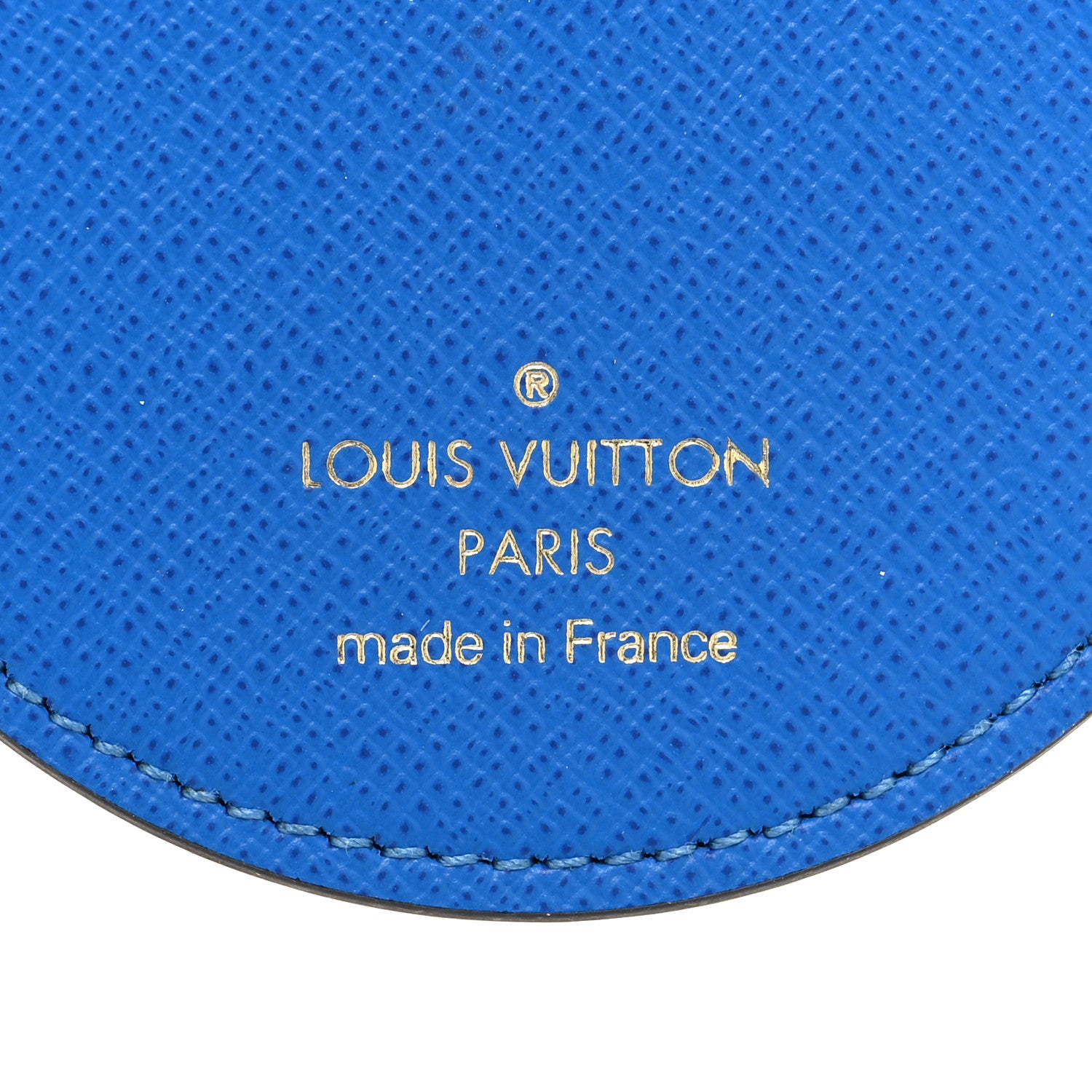 Louis Vuitton Monogram 2019 Christmas Animation Venice Bag Charm Key Ring Blue 3 of 4