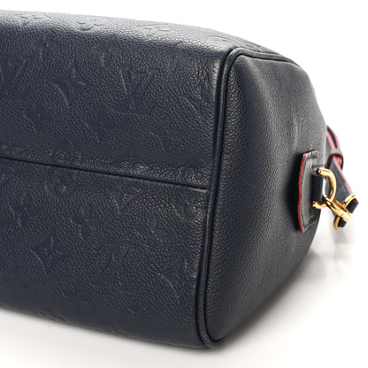 Louis Vuitton Empreinte Speedy Bandouliere 25 NM Marine Rouge 10 of 11