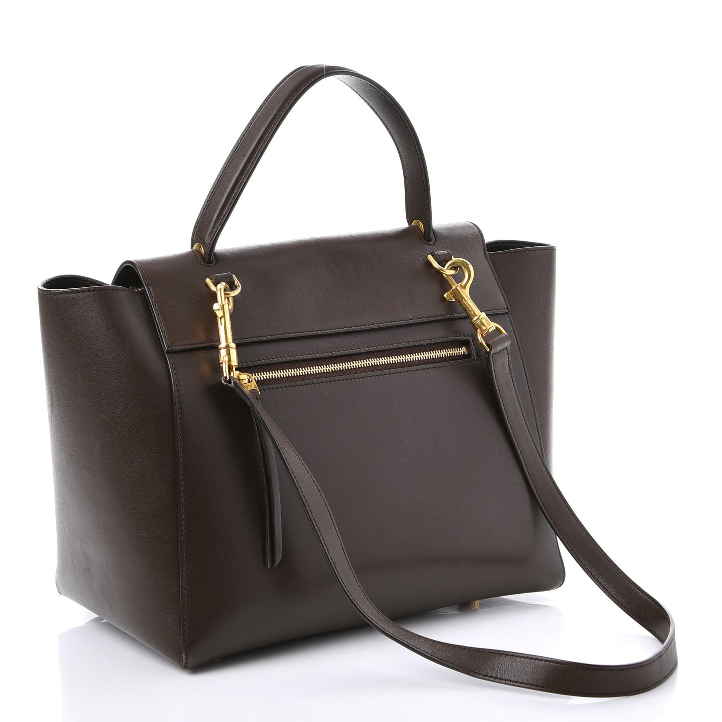 Supersoft Calfskin Mini Belt Bag Wood