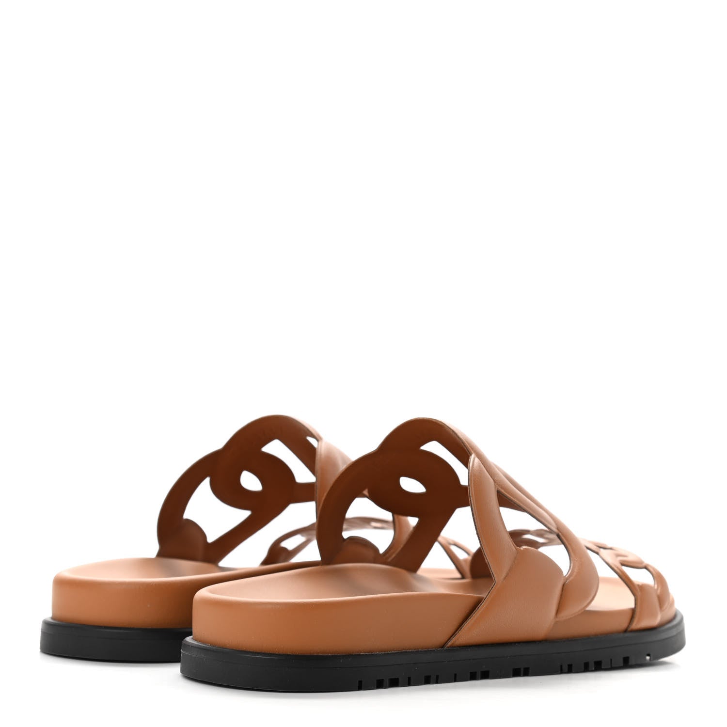 Hermes Nappa Extra Sandals 37 Naturel 4 of 8