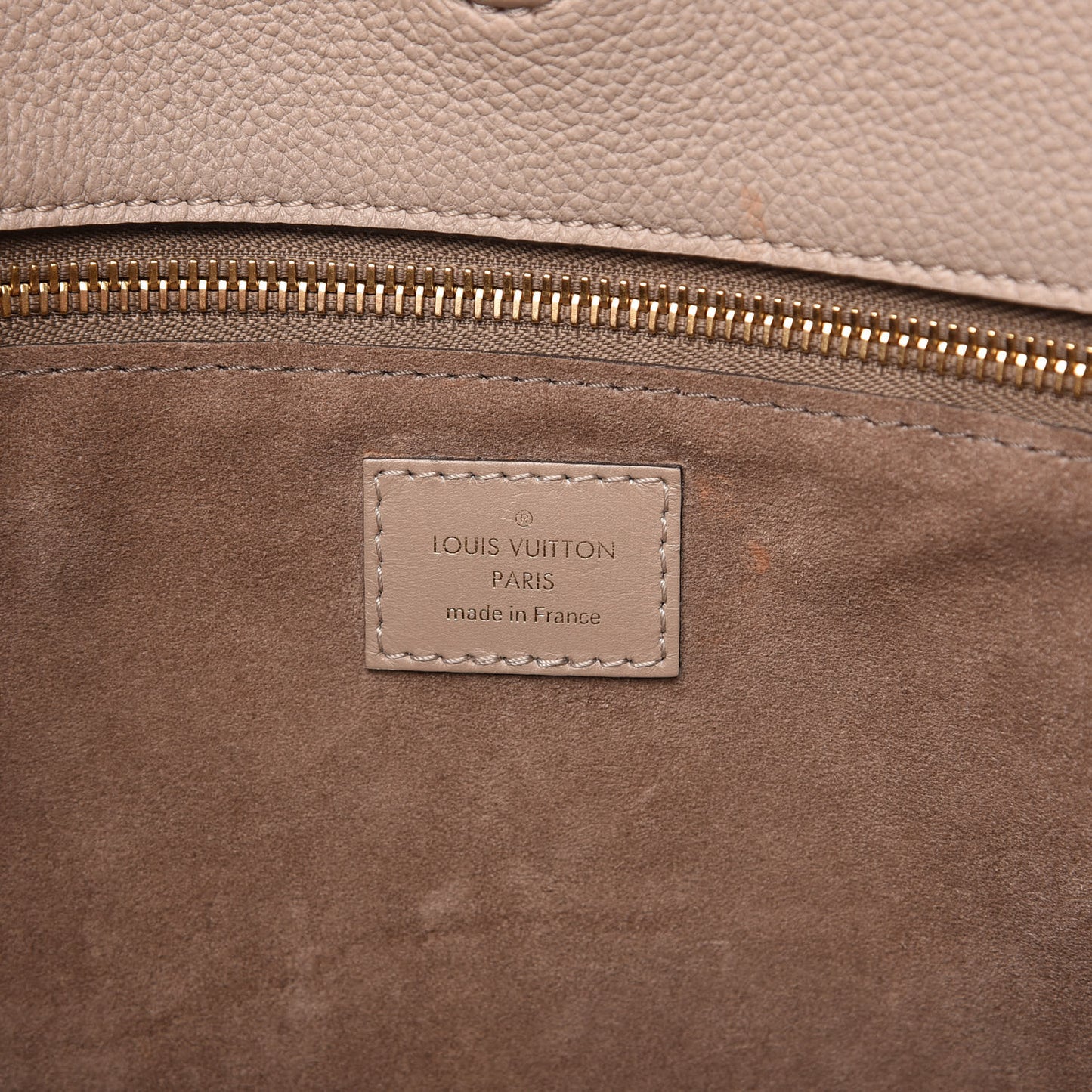 Veau Cachemire Tote W PM Galet