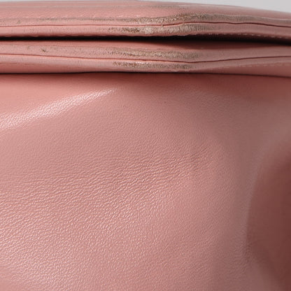 Chanel Lambskin Quilted Medium Boy Flap Light Pink 12 of 15