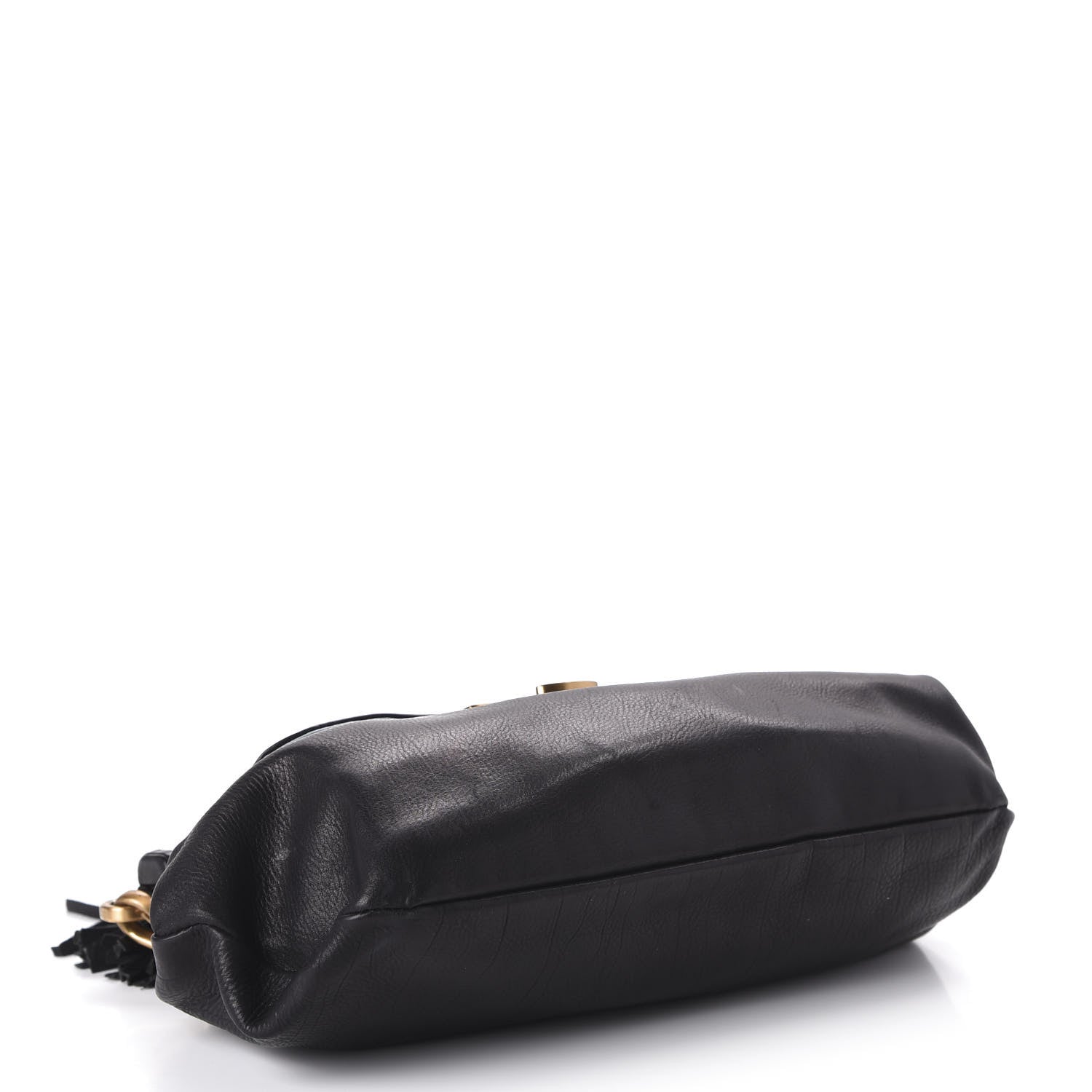 Prada Goatskin Frame Bag Black 4 of 9